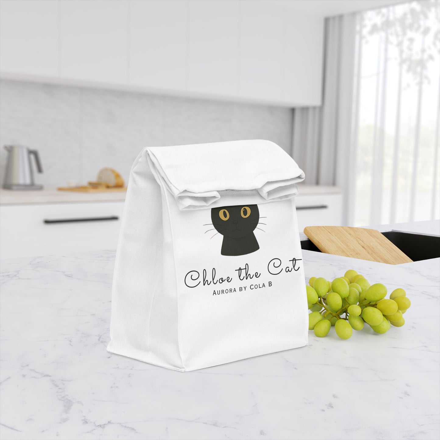 Chloe the Cat™ Insulated Lunch Bag – Aurora by Cola B