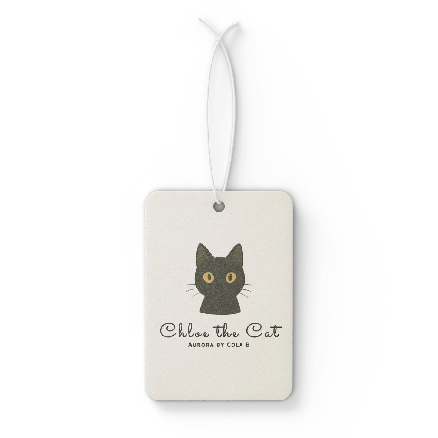 Chloe the Cat™ Car Air Freshener – Black Ice Scent | Aurora by Cola B