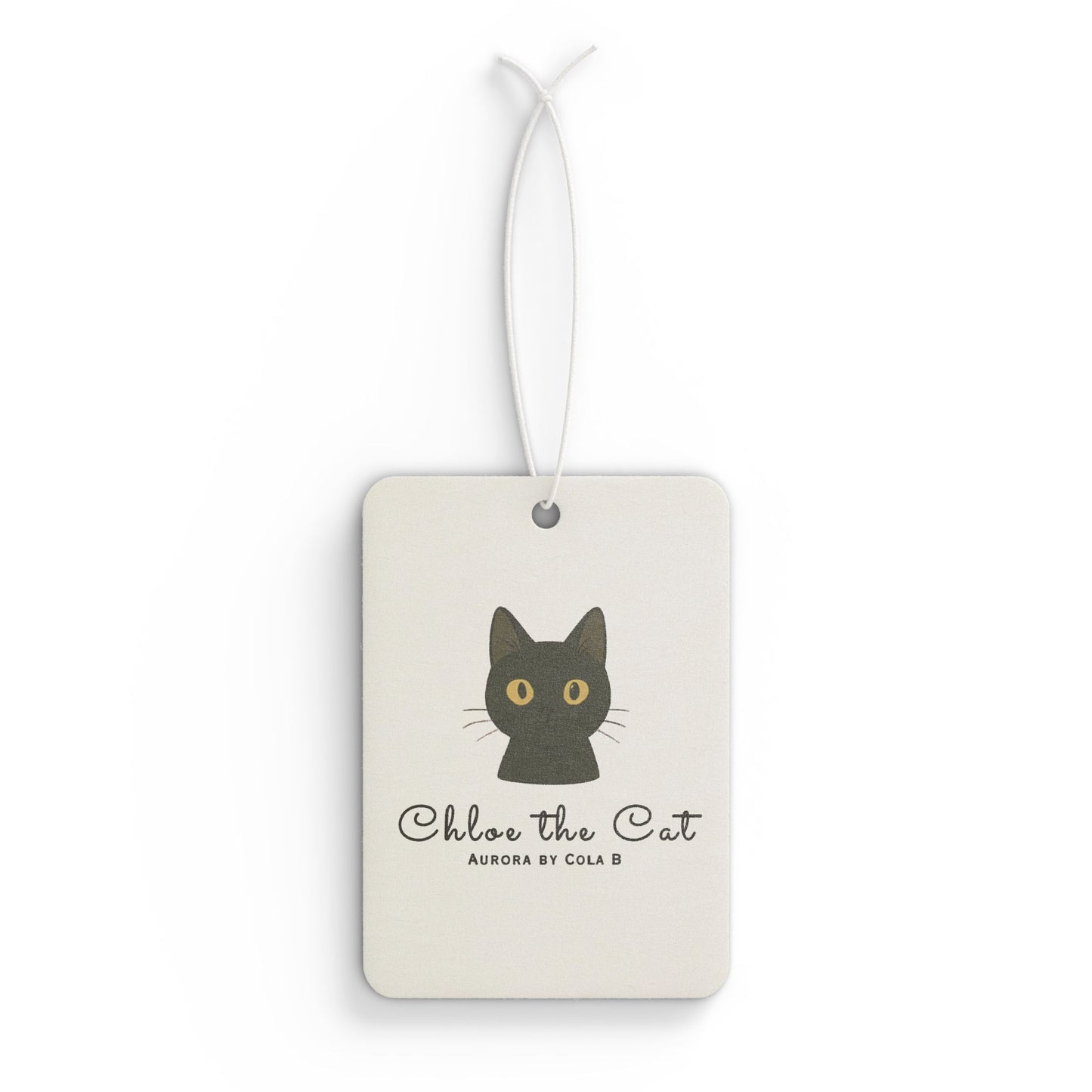 Chloe the Cat™ Car Air Freshener – Black Ice Scent | Aurora by Cola B