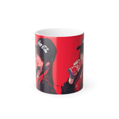 Cola B "Emo Pop Queen" Color Morphing Mug, 11oz