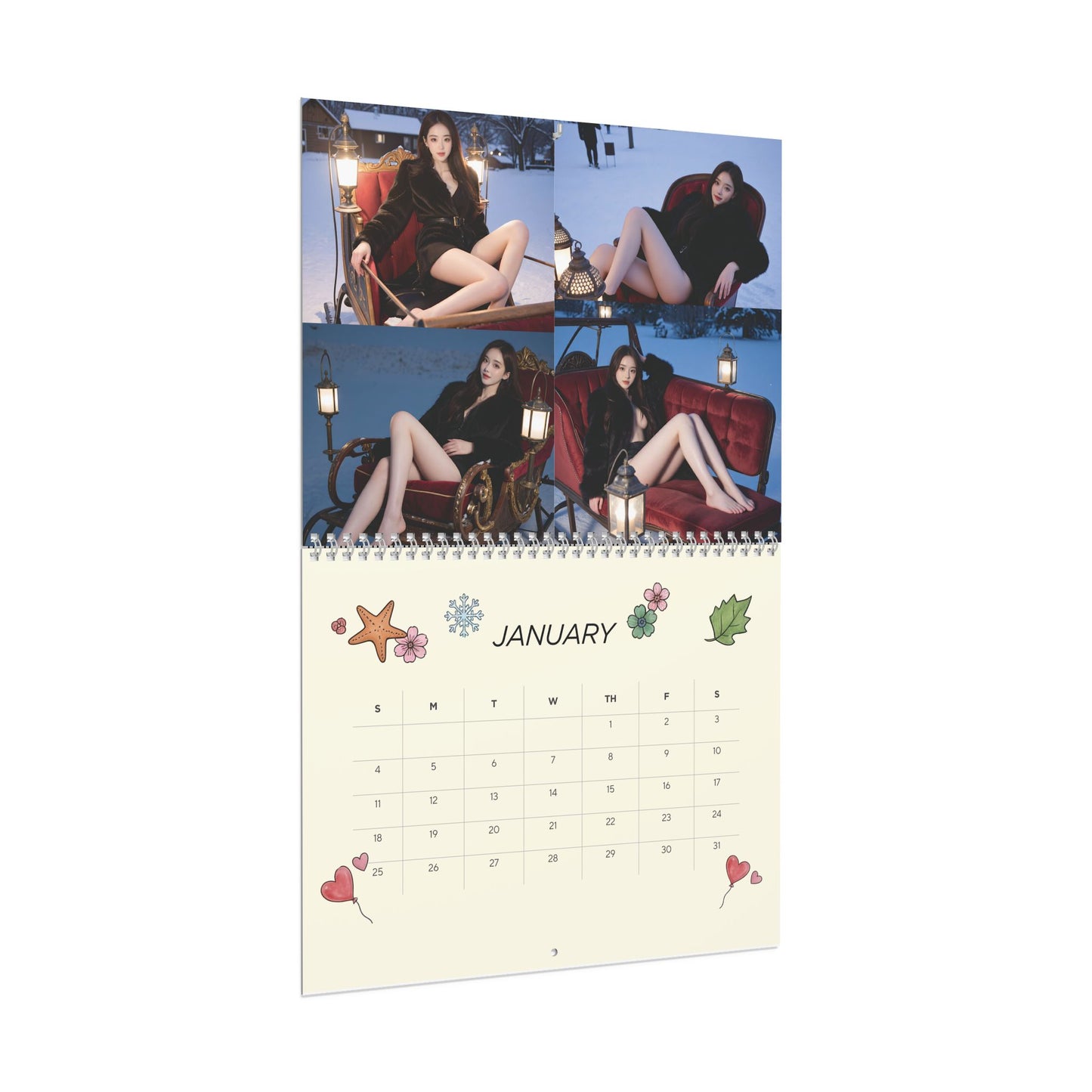 Official Cola B 2026 Wall Calendar | "The World Tour" Edition