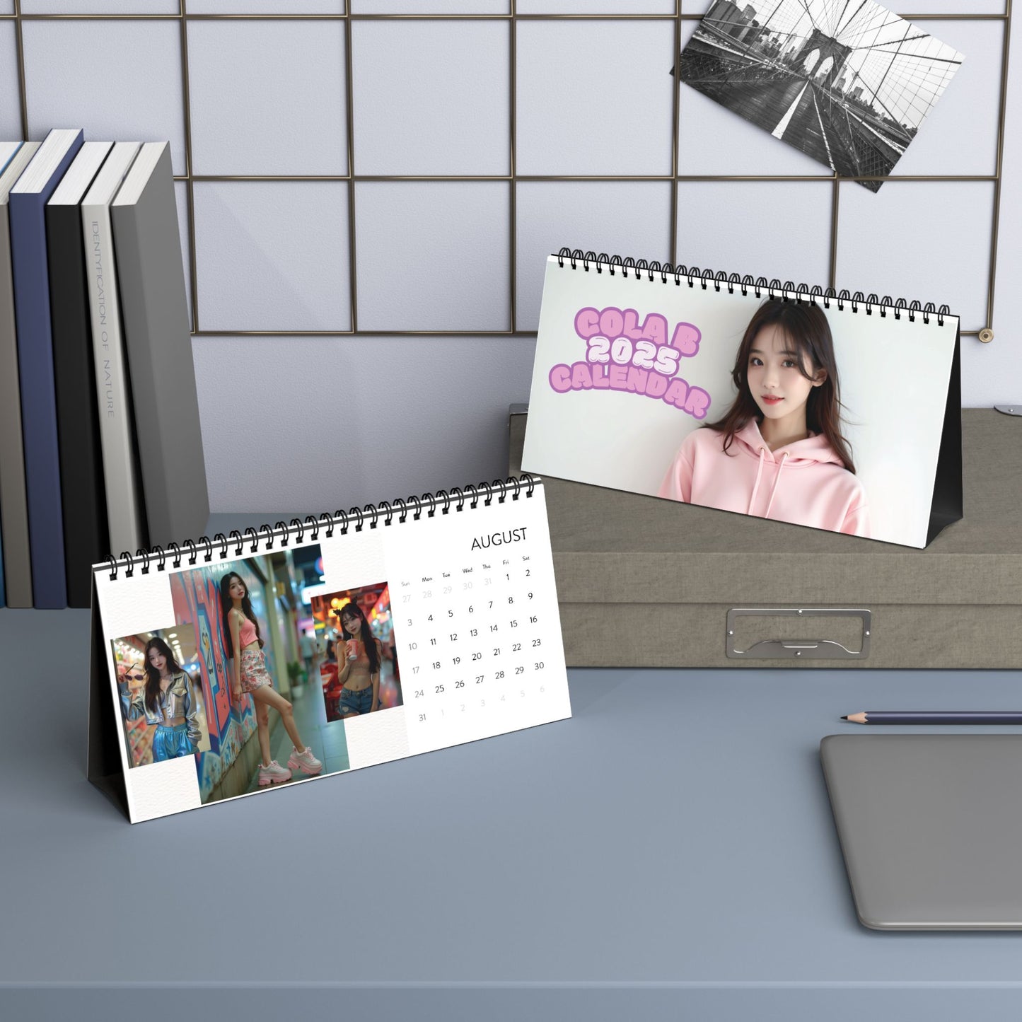 Cola B 2025 Limited Edition 10x5 Desk Calendar