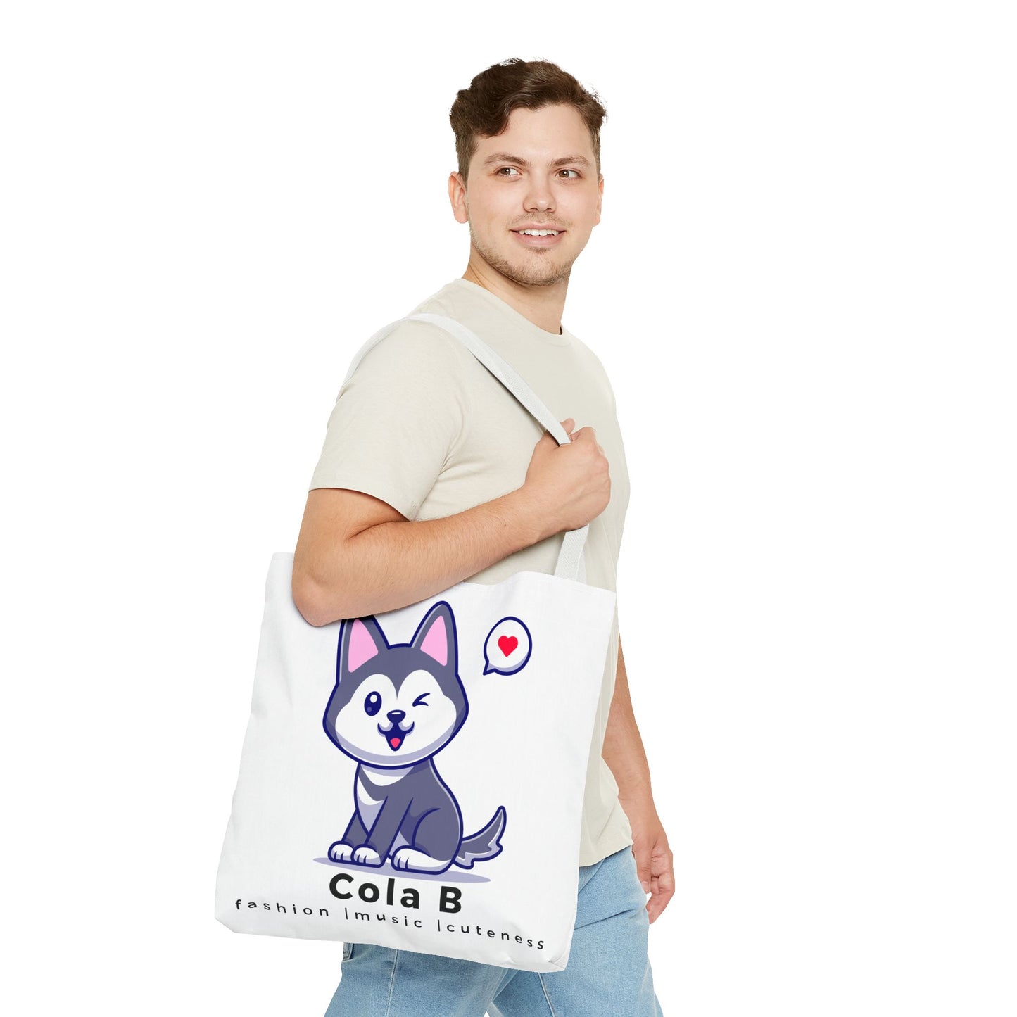 Husky Tote Bag – 18x18